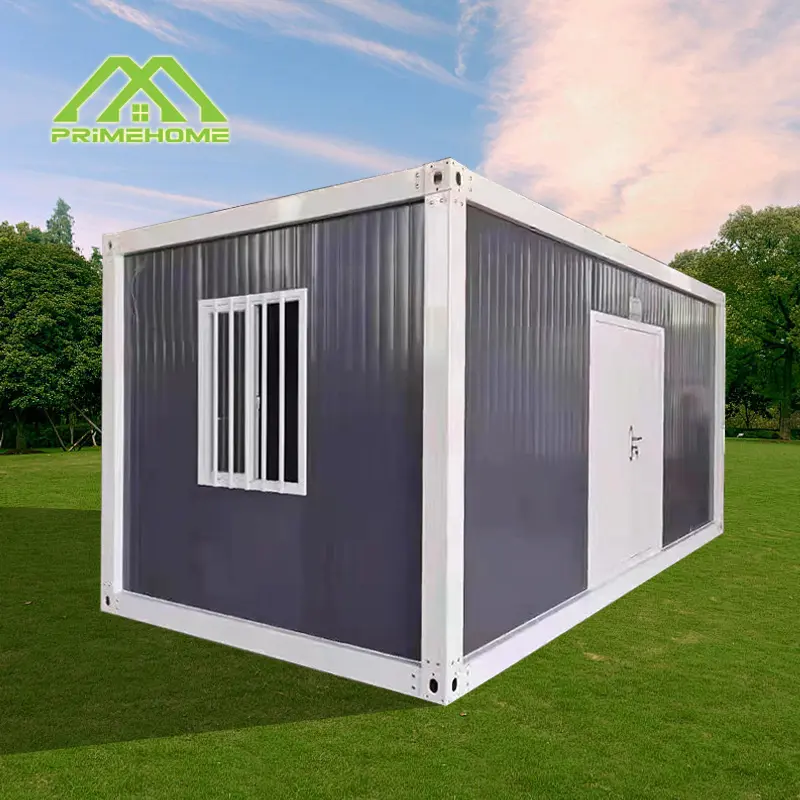Custom Modern and stylish prefabricated flat pack container houses Compact glass-paneled container homes Easy-to-assemble small-sized suitable for outdoor use Cost-effective Supplier, Factory