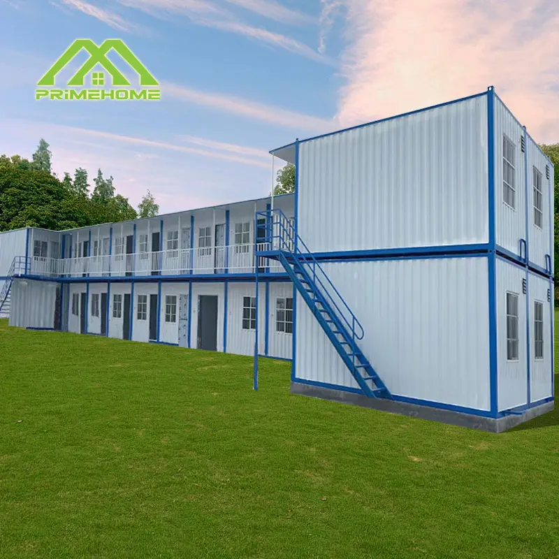 High-Quality 20ft newest and best-selling prefabricated foldable container houses suitable for camp prefabricated house apartments Manufacturer, Factories