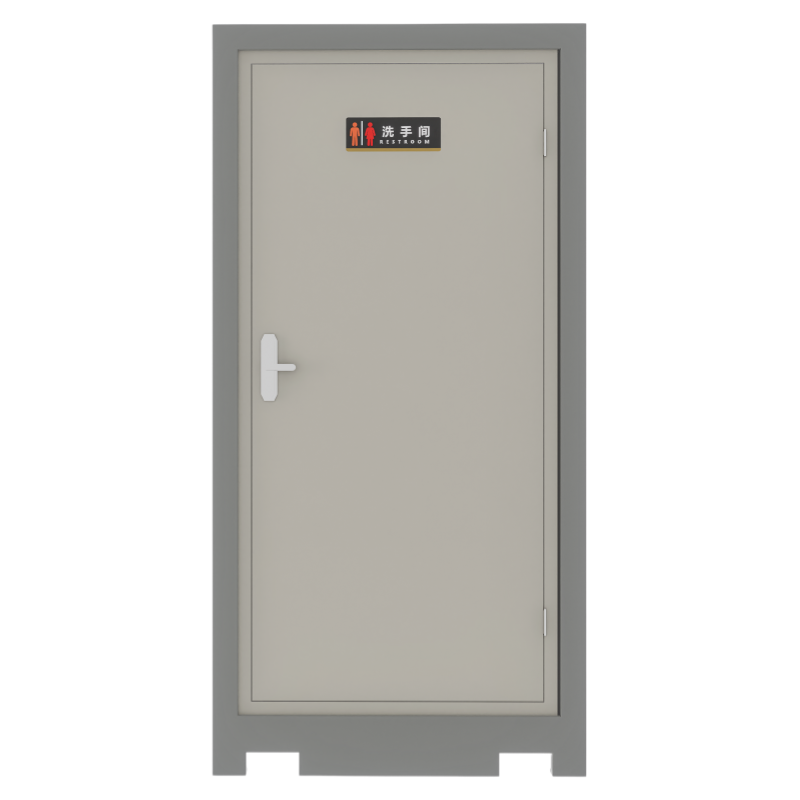 Wholesale Outdoor Portable Public Restroom Prefab Porta Potty Temporary Mobile Toilet for Camping Areas and Scenic Parks Manufacturers, Supplier