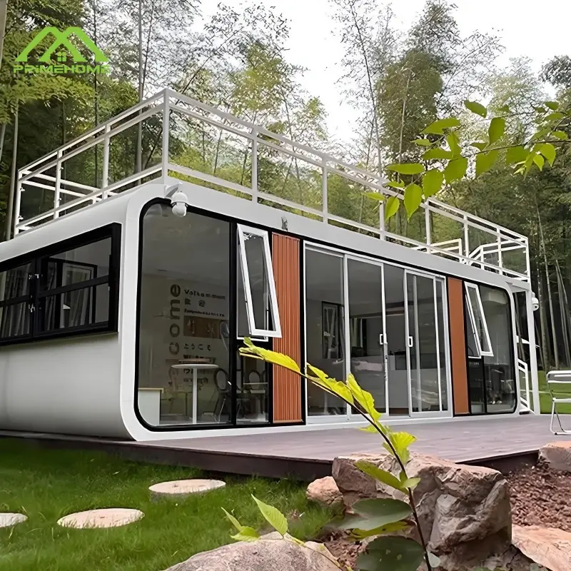 High-Quality Popular prefabricated luxury apple cabin Factory direct sales Prefabricated portable 20-foot or 40-foot office space Manufacturer, Manufacturers