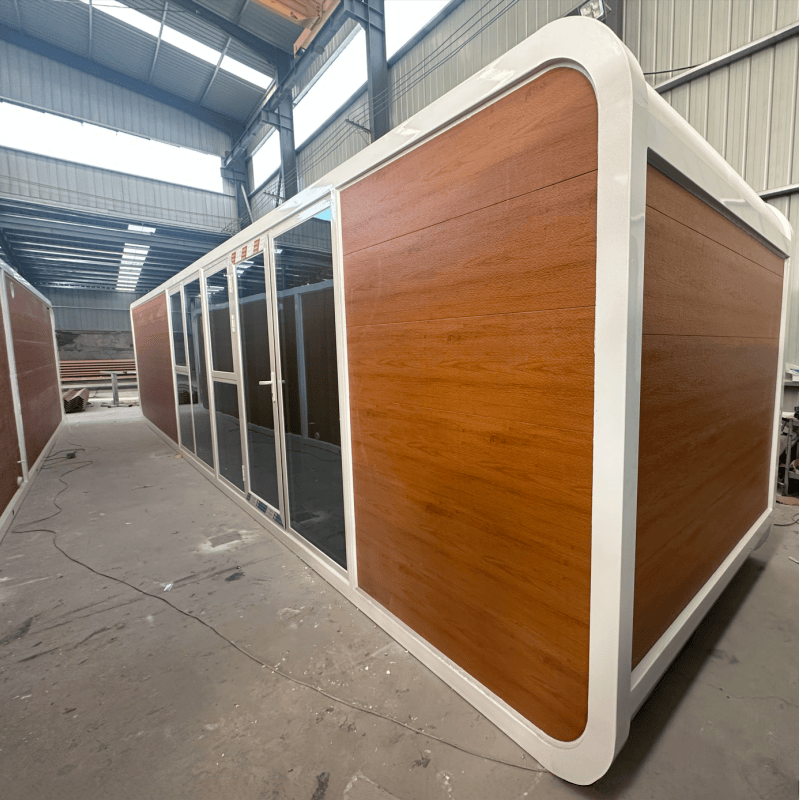 Wholesale Integrated Full-Functional Apple Cabin with Complete Kitchen Dining Space and Private Bathroom Manufacturer, Factories