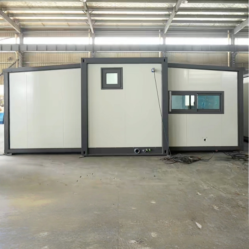 Custom 20FT Prefab Modular Building Expandable Container House for Custom Minimalist Single Apartment Factory, Factories
