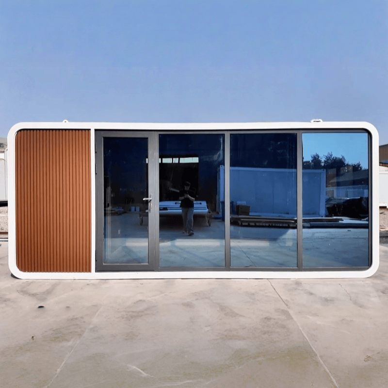 Custom Stylish Apple Capsule House Modular Prefab Living Cabin with Quick Setup for Resort Home Office and Temporary Housing Manufacturer, Factories