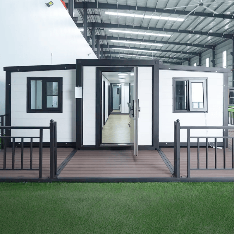 Luxury 40ft double-wing expandable container villa