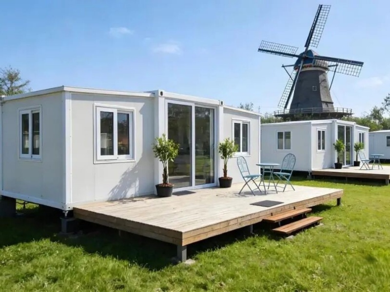 Overseas high-end expandable container house project cases