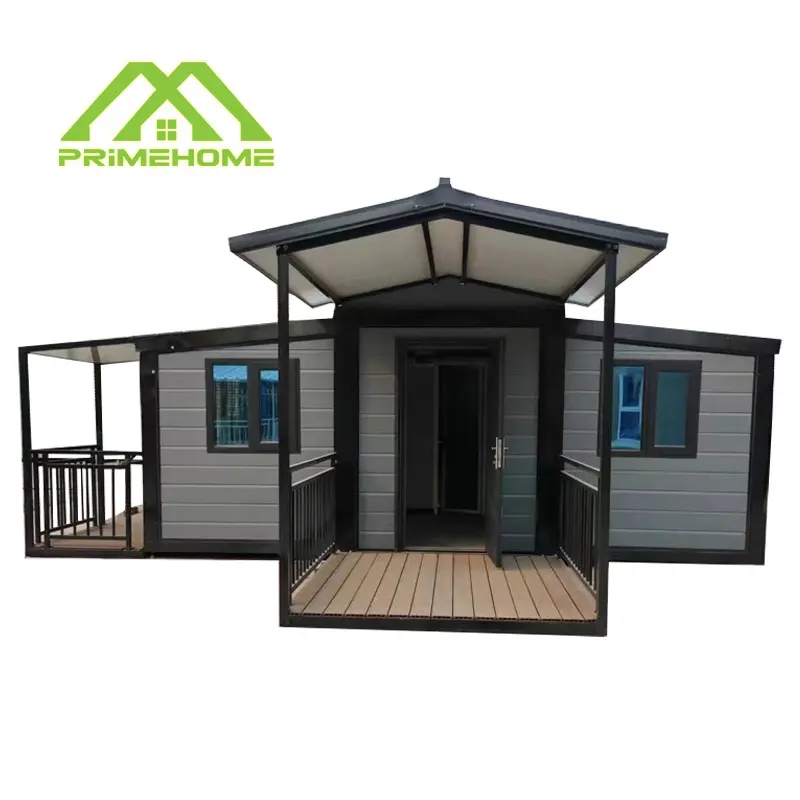 China Sliding and folding expansion house Efficient and economical modular Double wings Customizable Manufacturer, Factories