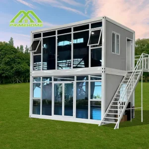 Modular demountable container hotel