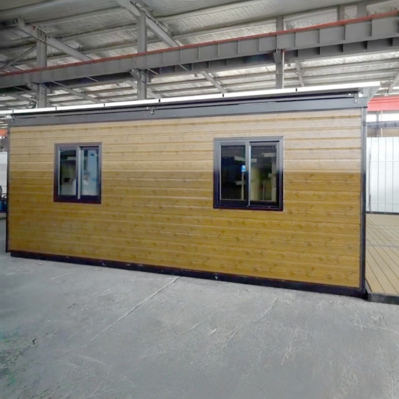 High-Quality 20FT Sloped Roof Expandable Container House with Large Front Terrace for ADU and Tourist Accommodation Units Suppliers, Factory