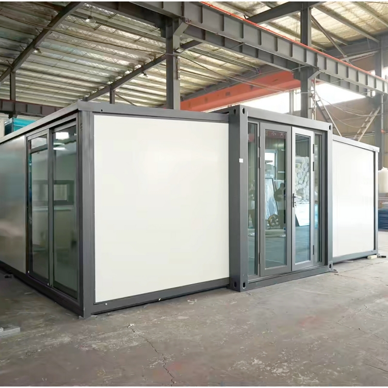 Custom 20FT Prefab Modular Building Expandable Container House for Custom Minimalist Single Apartment Factory, Factories