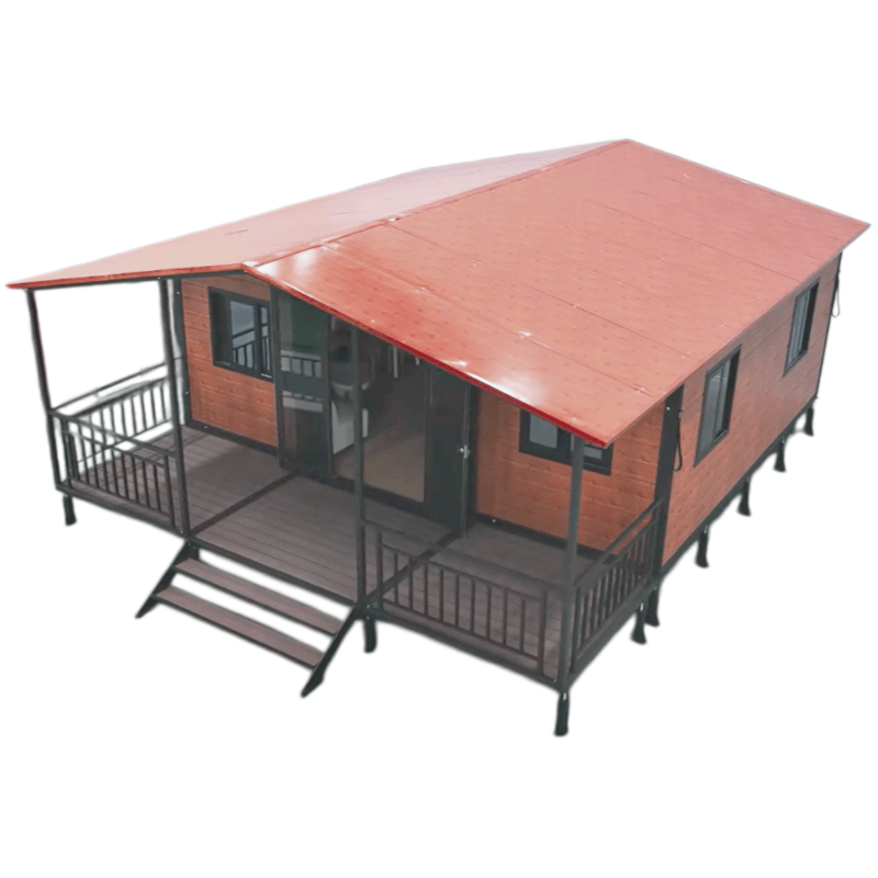China Safe Sturdy Double Wing Expandable Container House with Terrace for Youth Outdoor Camping Study Activity Camps Manufacturers, Factories