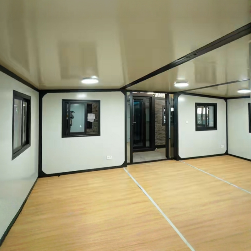 Wholesale 20FT Expandable Container House Prefab Villa with Unique Stone Pattern Exterior Panels for Accessory Dwelling Unit Manufacturers, Suppliers