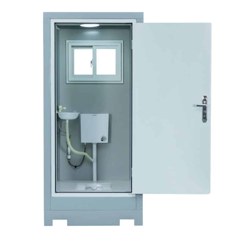 High-Quality Prefab Mobile Outdoor Toilet Portable Squat Toilet Single Unit for construction sites temporary event venues Manufacturers, Factory