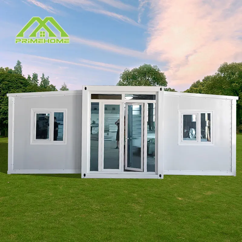 Wholesale Luxury prefabricated double-wing expandable container house Readymade container house Fold-out container homes Supplier, Factory