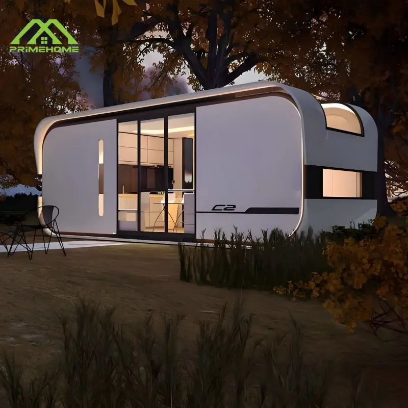 Wholesale Popular online influencer Customized apple capsule house Movable luxury and stylish prefabricated apple cabin Manufacturer, Factory