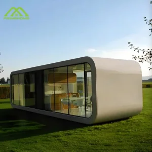 Wholesale Portable stylish mini cabin with window and bathroom iPhone-shaped capsule room