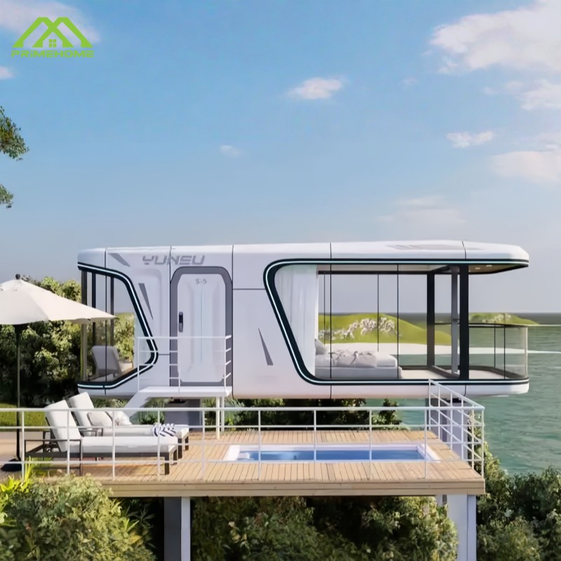 Capsule cabin for villas and hotels