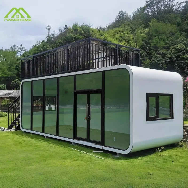 Custom Custom-designed apple pod Vacation rentals: creating high-end and comfortable travel experiences Movable, modular and trendy apple cabins for accommodations Manufacturers, Supplier