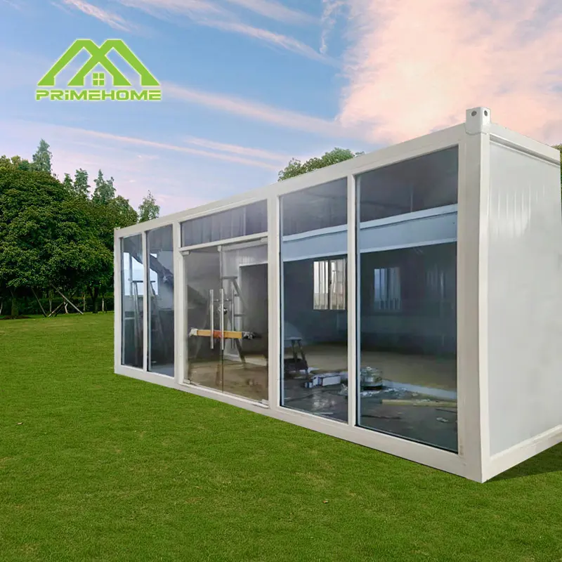High-Quality Luxury foldable movable prefabricated container houses for factory buildings in modern duplex design Factory, Factories