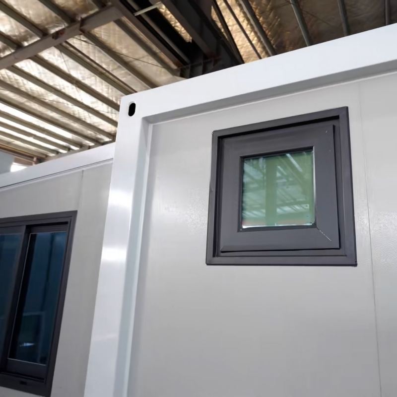 Wholesale 30FT White Expandable Container House 56㎡ Prefab Modular Living Space with Two Bedrooms Kitchen and Bathroom Manufacturer, Factories