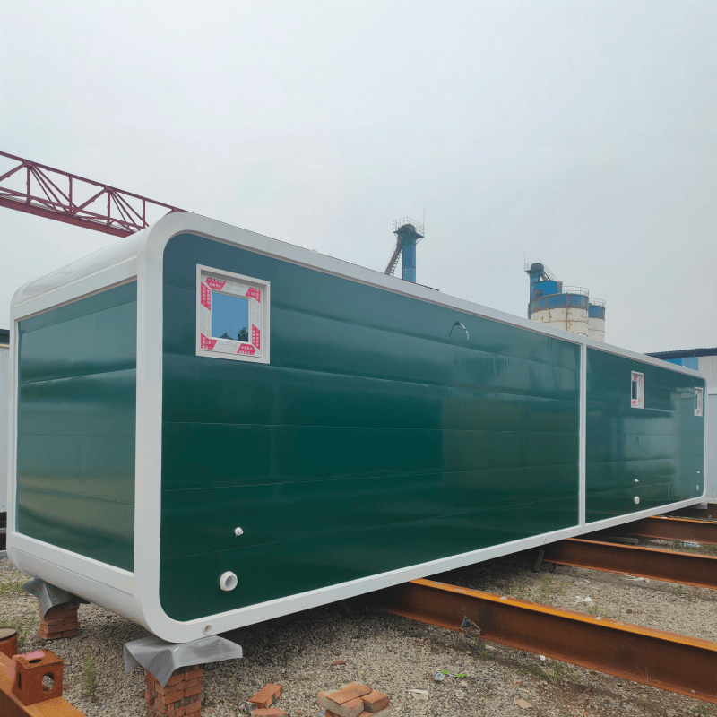 China Customizable Eco Friendly Steel Structure Prefabricated Apple Cabin with Integrated Kitchen Dining Space and Bathroom Manufacturer, Suppliers
