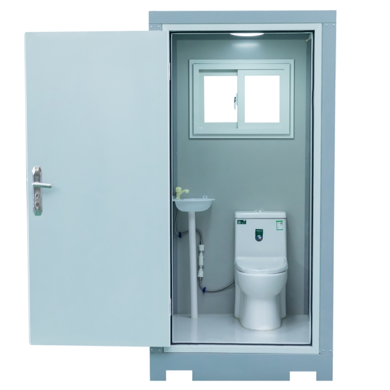Wholesale Outdoor Portable Public Restroom Prefab Porta Potty Temporary Mobile Toilet for Camping Areas and Scenic Parks Manufacturers, Supplier