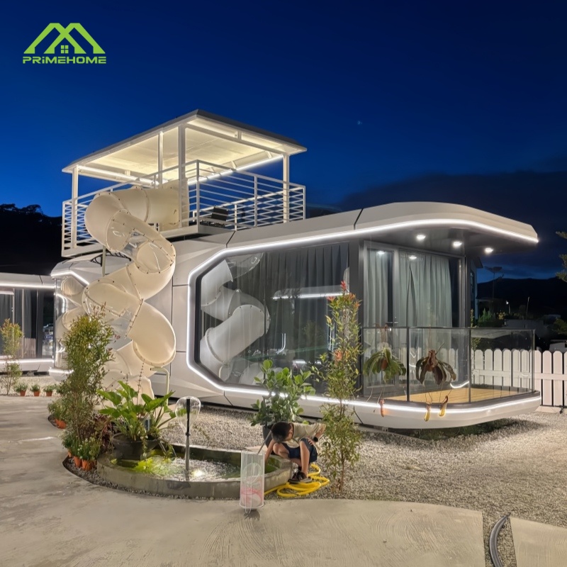 Plug-and-play intelligent space capsule house