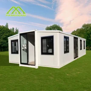 China 3 in 1 double-wing foldable container house Soundproof and sustainable