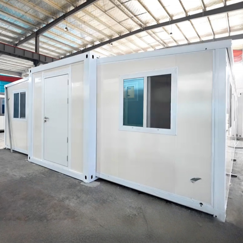 Custom 30FT 56sqm Living Space Prefab Expandable Container House with Private Bathroom for ADU Housing Accommodation Dormitory Supplier, Factories
