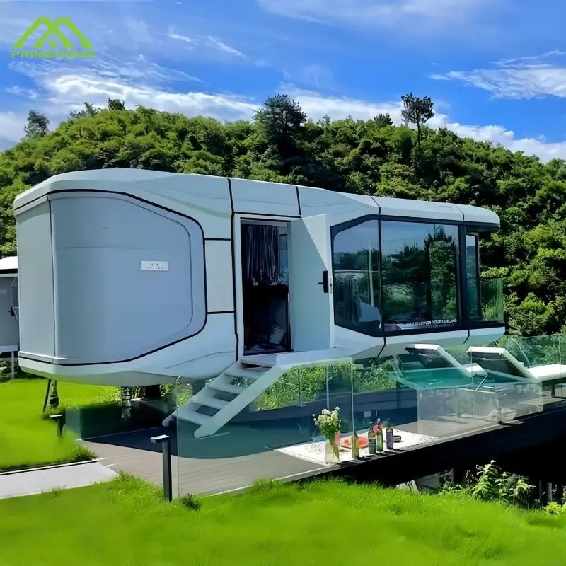 China Modular prefabricated housing Customized mobile capsule rooms Futuristic technological feel Made in China Suppliers, Factory