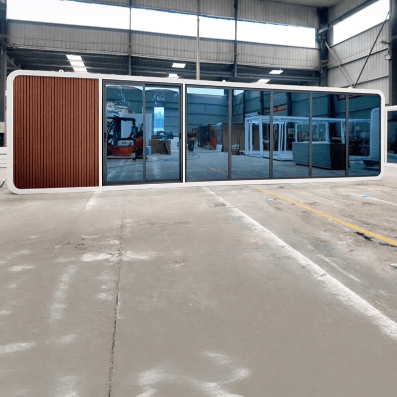 Custom Stylish Apple Capsule House Modular Prefab Living Cabin with Quick Setup for Resort Home Office and Temporary Housing Manufacturer, Factories