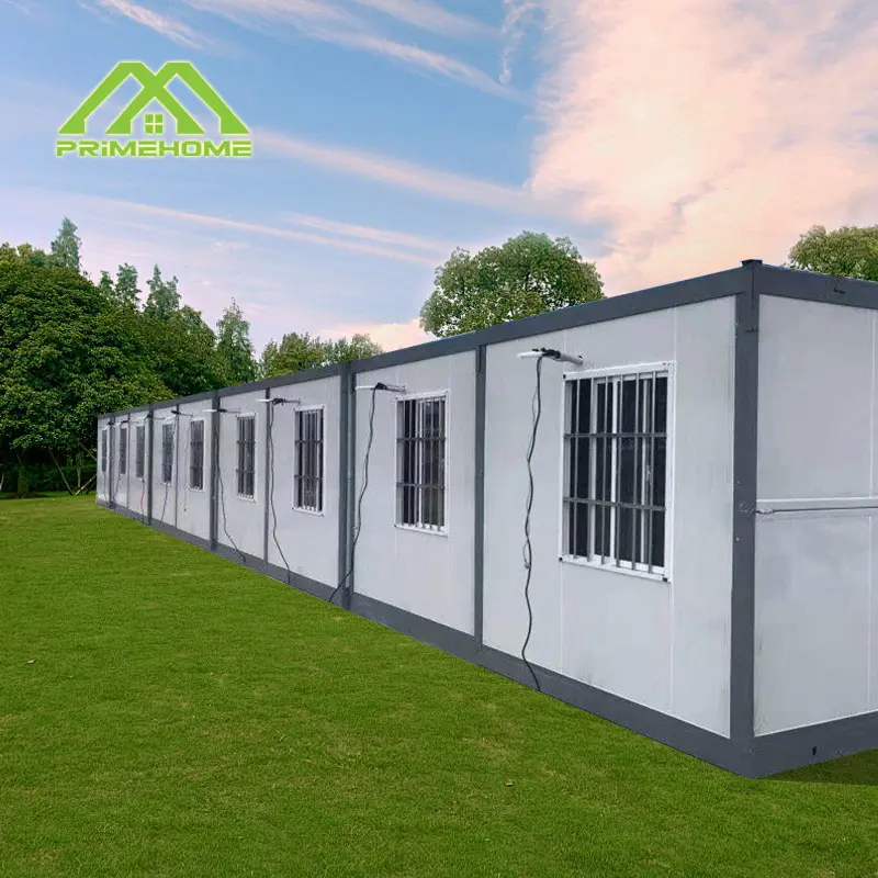 Custom Foldable micro mobile hotel Temporary container dorms Checkpoint Steel frame cabins with bathrooms Manufacturer, Factories
