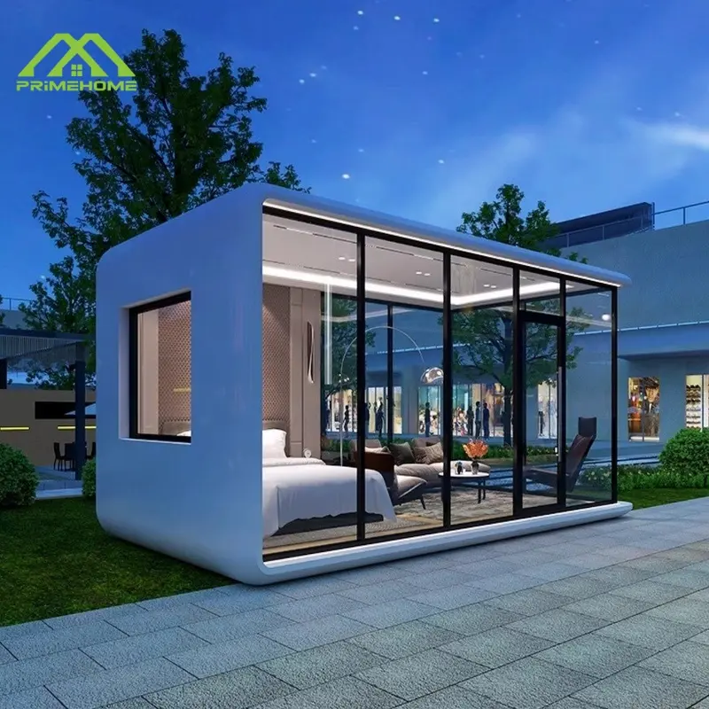 China Luxury prefabricated pod-style cabin Super cool apple-themed modular cabin Beautiful, practical, good-looking and inexpensive Manufacturers, Supplier