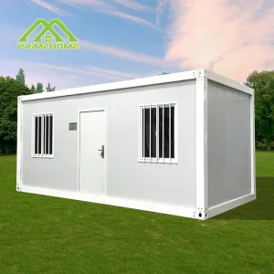 Custom-designed mobile flat-pack container houses