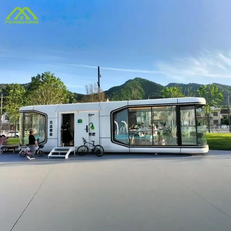 Wholesale Luxury camping cabin Prefabricated modular container dwellings High-quality Globally popular steel smart space capsule Manufacturer, Supplier