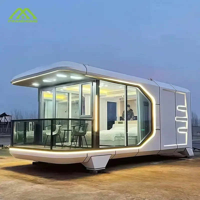 Custom Industrialized intelligent and luxury space capsule Plug-and-play China's best-selling prefabricated capsule house Manufacturer, Factories