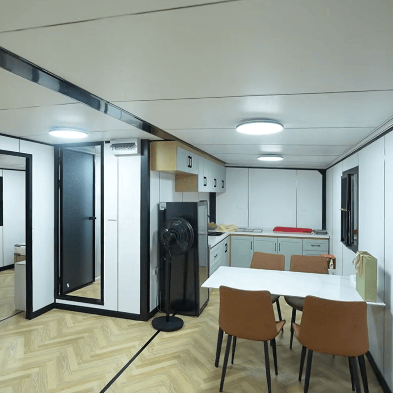 High-Quality Luxury 40FT Double Wing Expandable Container Villa Glamping Resort House Custom Modular Prefab House Supplier, Suppliers