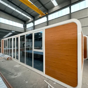 High-Quality Customizable Modular Prefab Apple Capsule House