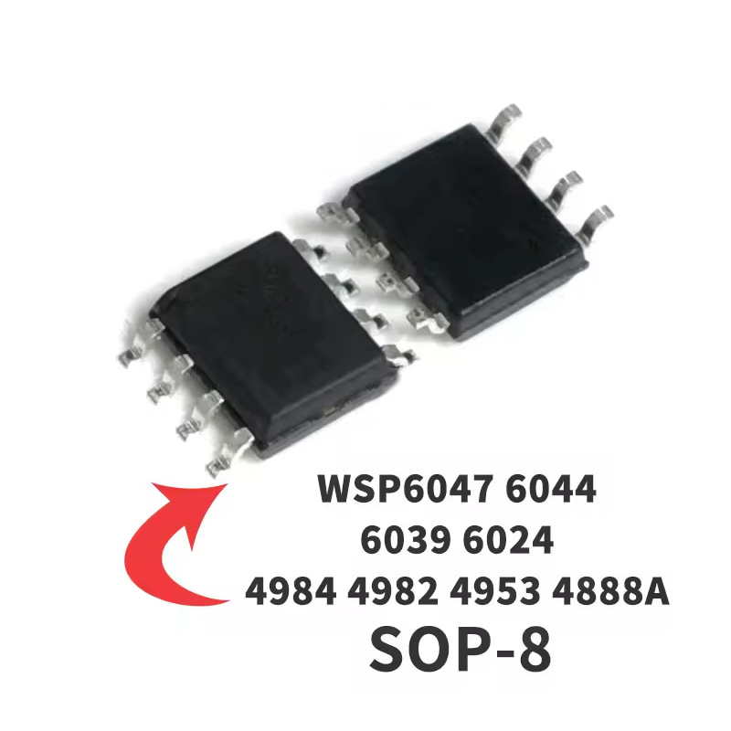 ODM WSP4953 (A) Dual P-channel -30V -5.3A SOP-8 WINSOK MOSFET Suppliers, Factory