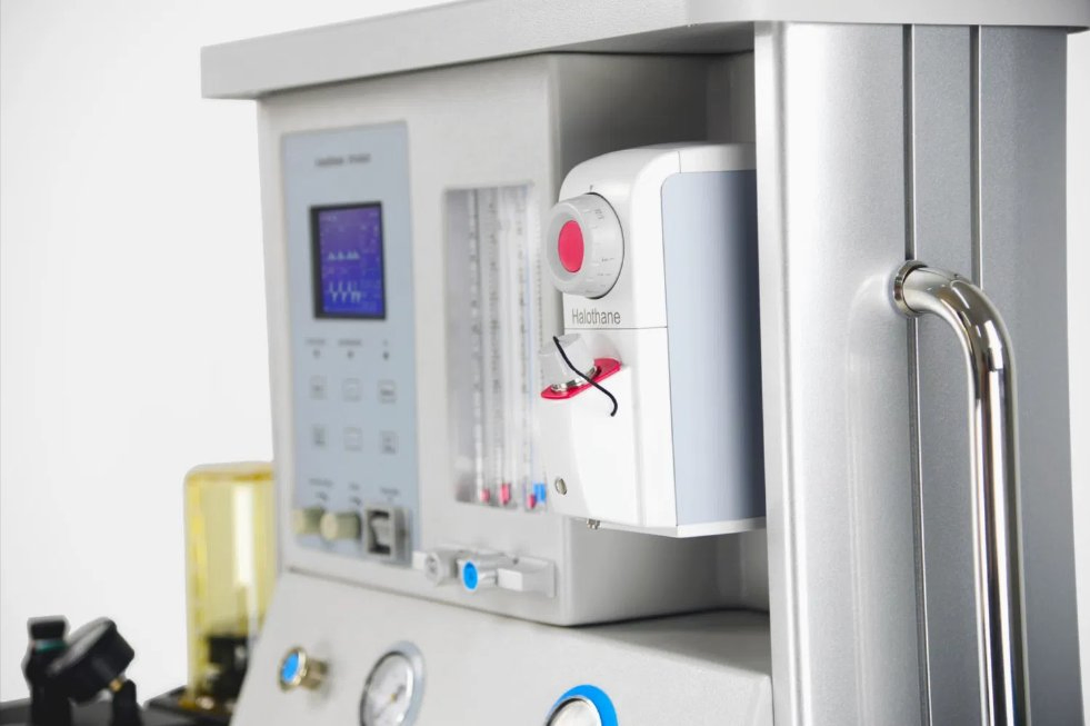 Máquina de Anestesia Compacta de Una Sola Lata para Eficiencia Máquina de Anestesia Jinling-01b Std