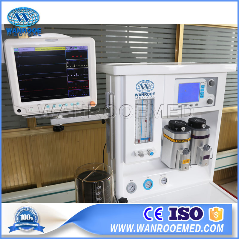 Amj-560b5 Máquina de Anestesia con Ventilador para el ICU Quirúrgico del Hospital con Vaporizador de Gas