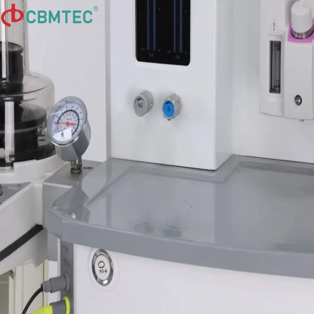 Máquina de Anestesia Portátil con Dos Vaporizadores Veterinarios