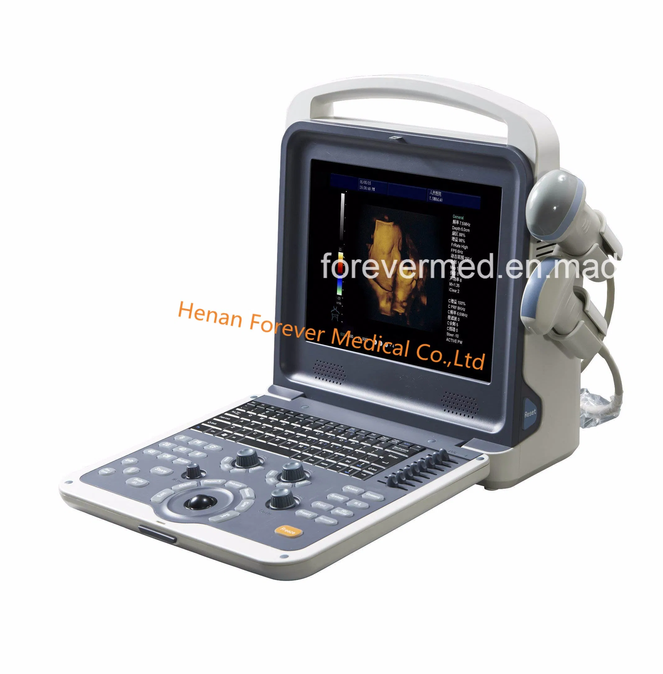 Sistema de rayos X C-Arm móvil con Fpd