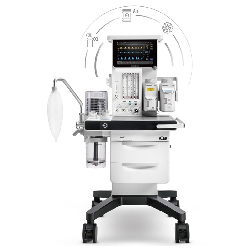 Equipo de Anestesia General Mindray A1 Máquina de Anestesia Humana con Ventilador