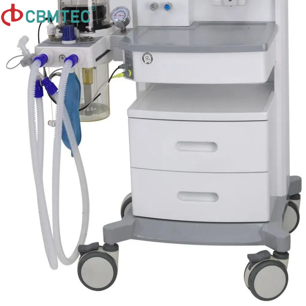 Máquina de Anestesia Portátil con Dos Vaporizadores Veterinarios