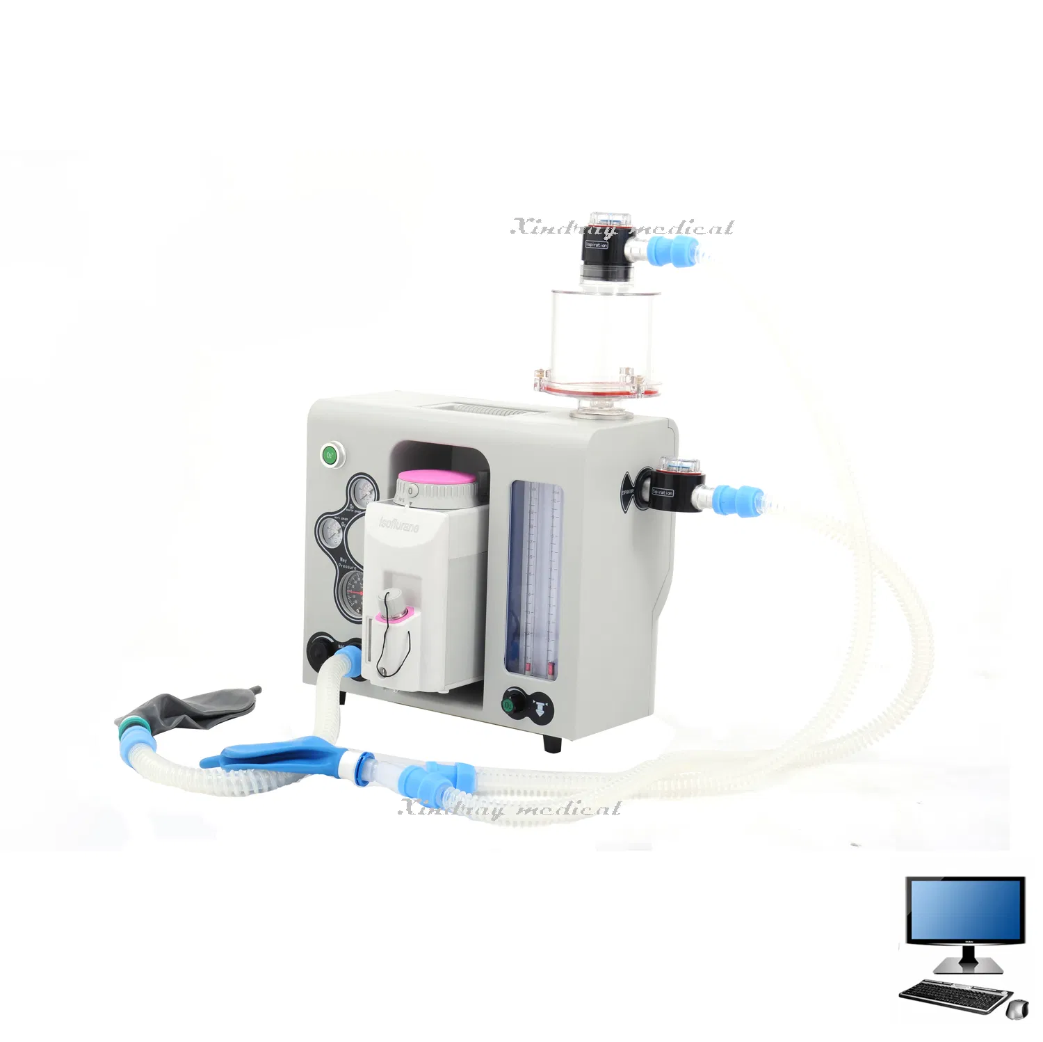 Máquina de anestesia portátil para cirugía de emergencia en hospitales de fabricantes chinos