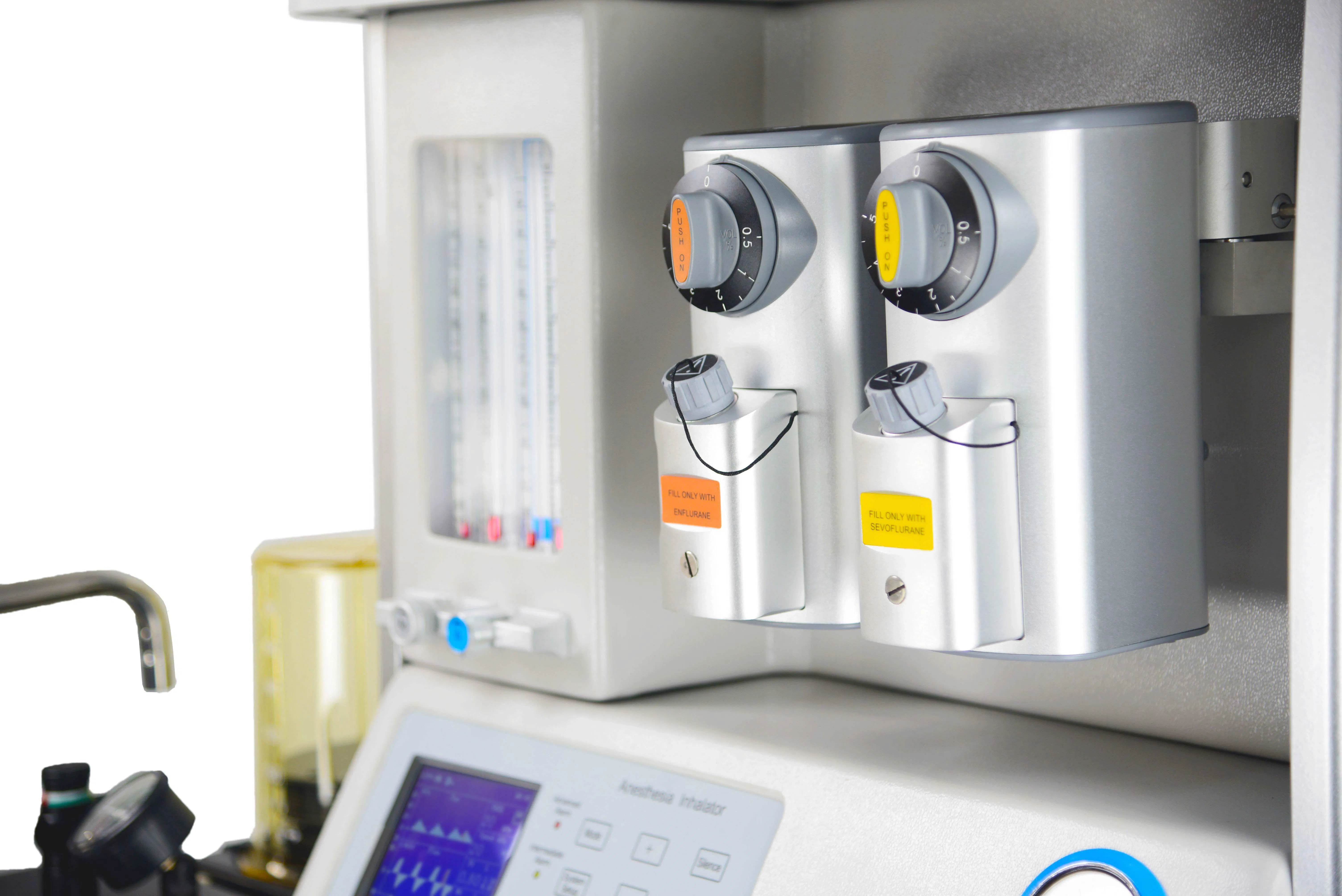 Máquina de Anestesia Eléctrica Portátil Equipamiento de Grado Hospitalario para Clínicas de Emergencia y Aparatos