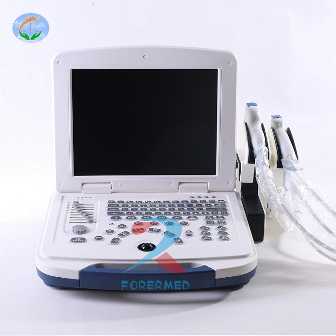 Instrumento de diagnóstico Doppler color portátil para uso veterinario