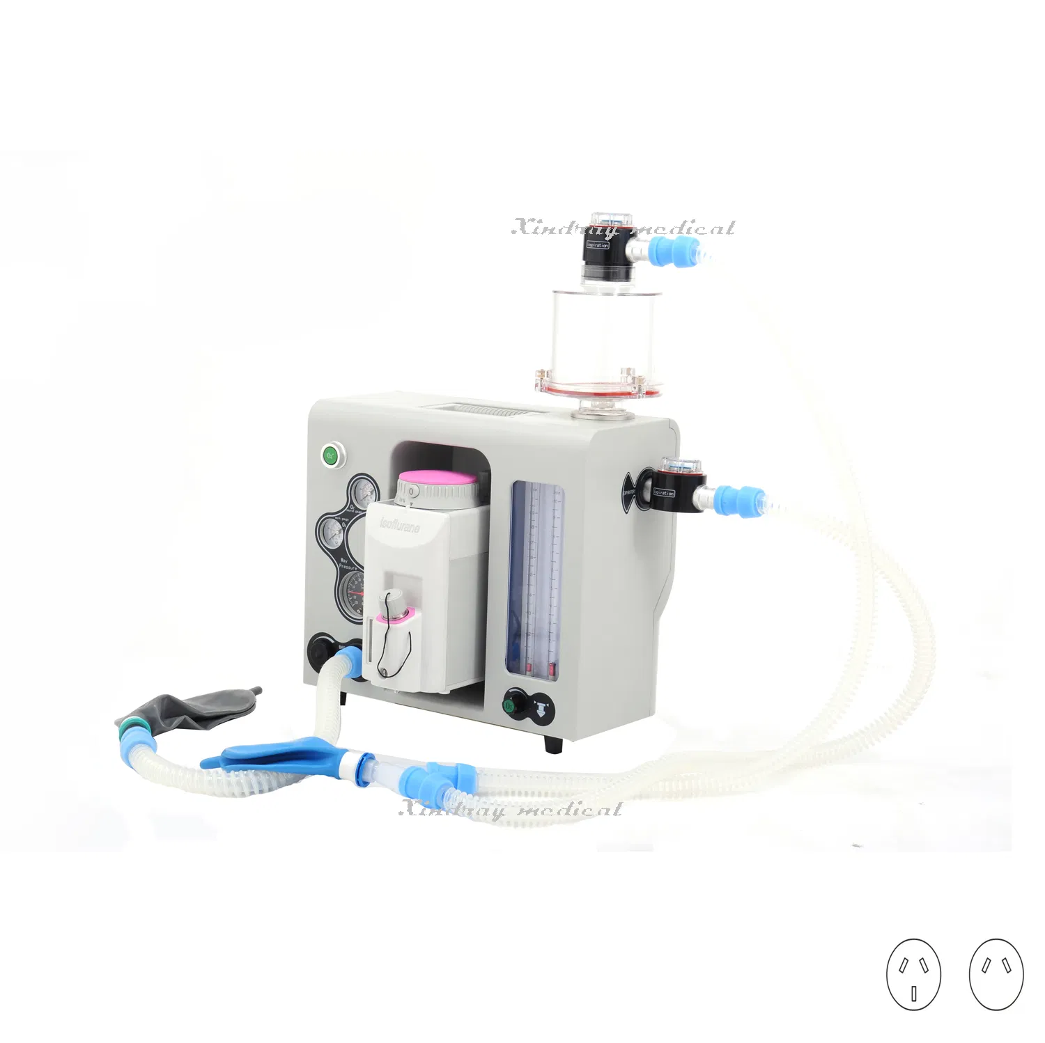 Máquina de anestesia médica portátil para hospitales veterinarios de alta calidad, muy demandada
