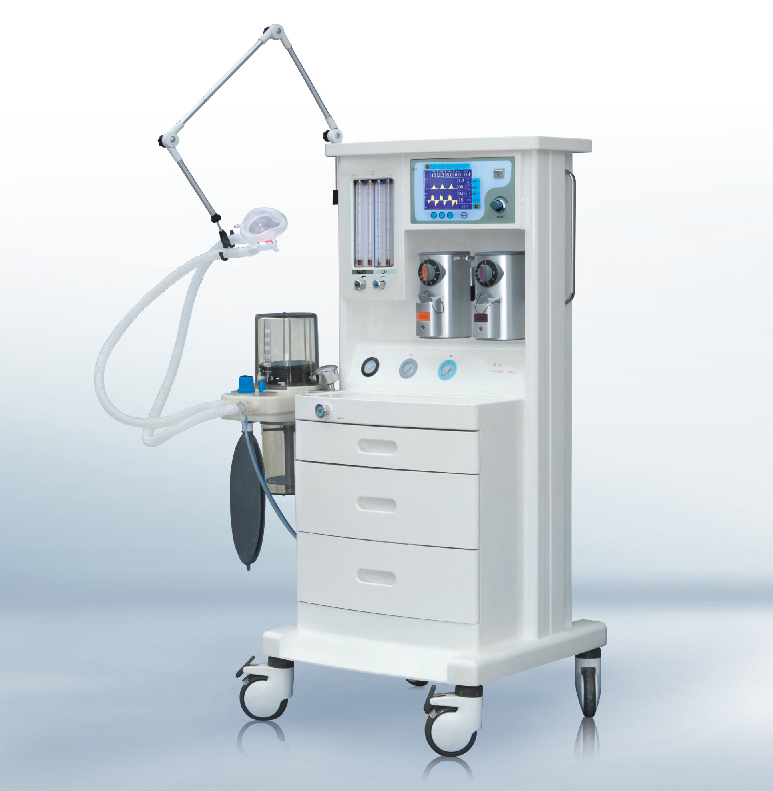 Máquina de anestesia portátil para neonatos, pediátricos y adultos con ventilador