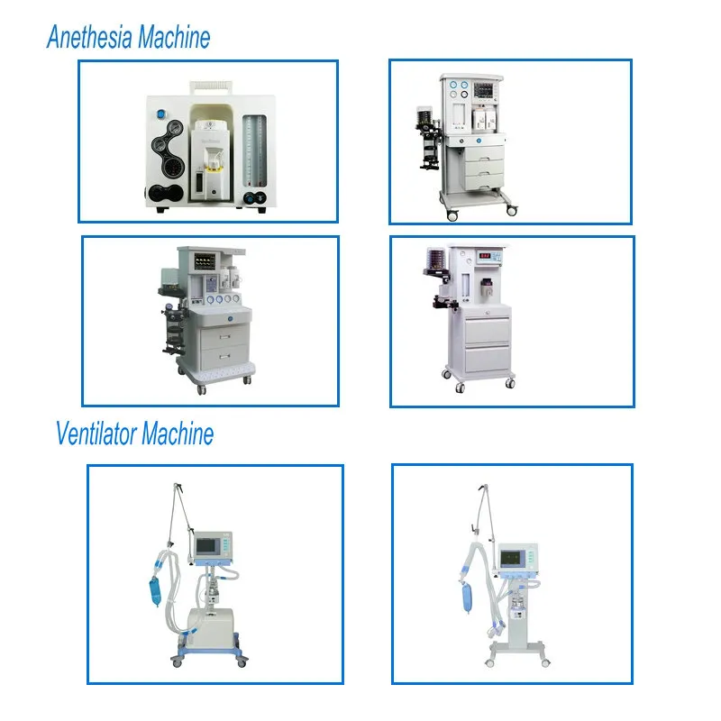 Configuración de máquina de anestesia